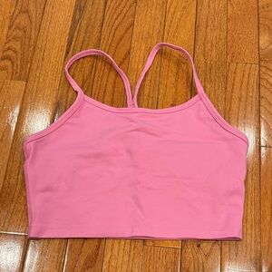 Pink Cropped Cami